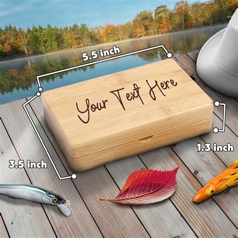 personalized fly fishing box